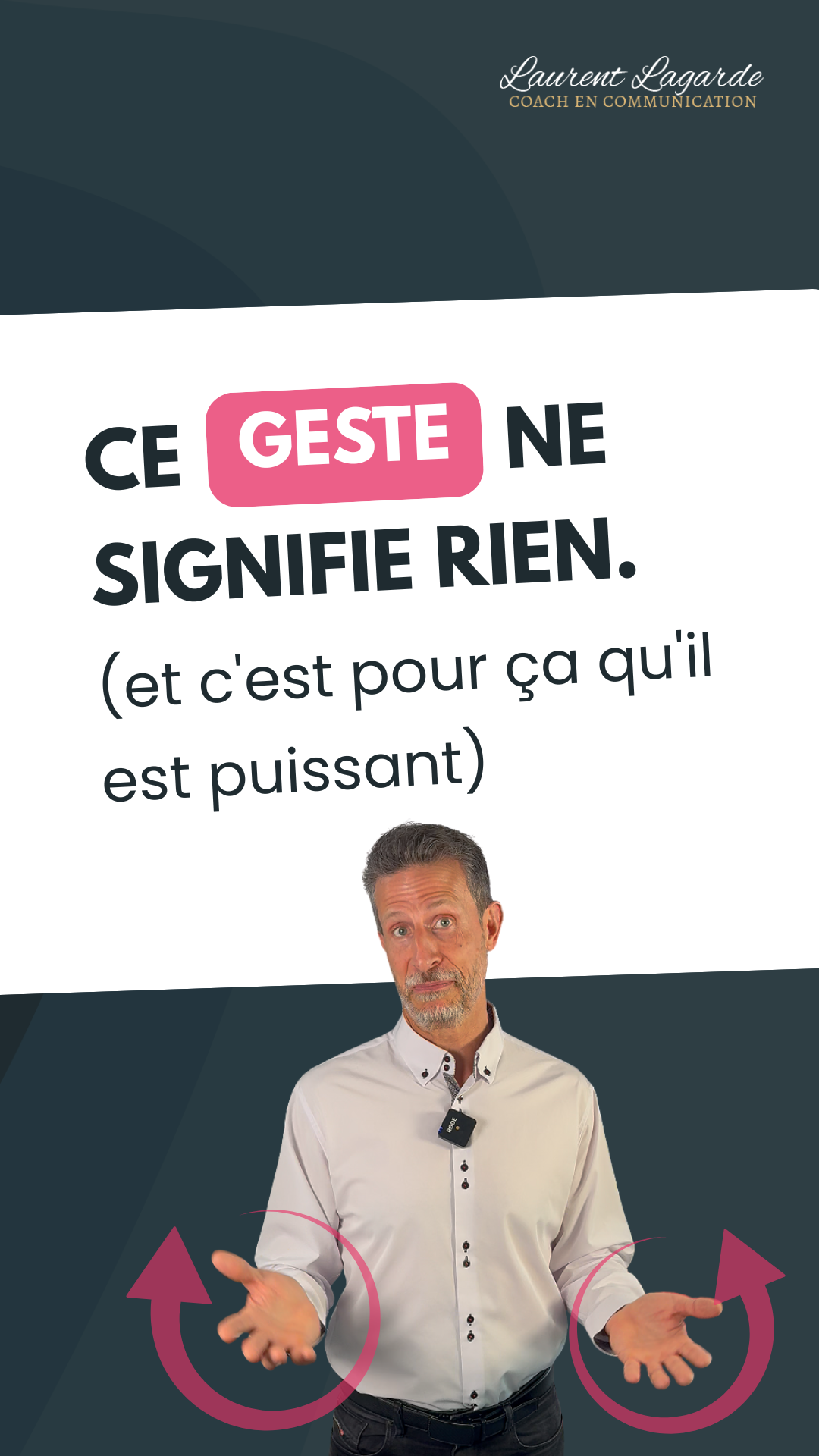 gestuelle rythmique prise de parole