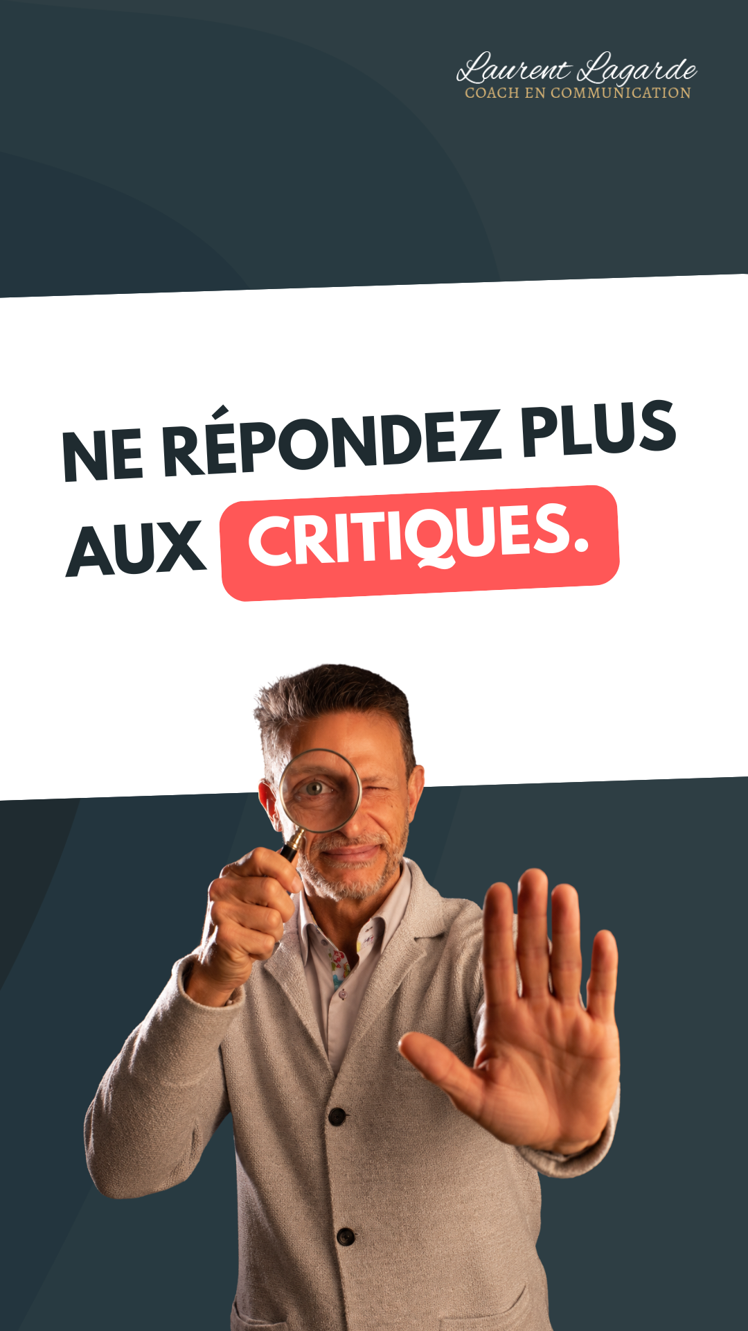 réponse critique prise de parole